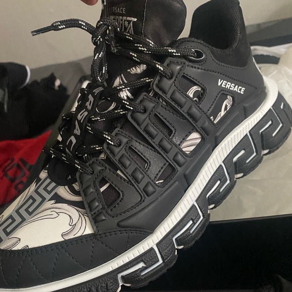 Versace Monochrome Men's Sneakers